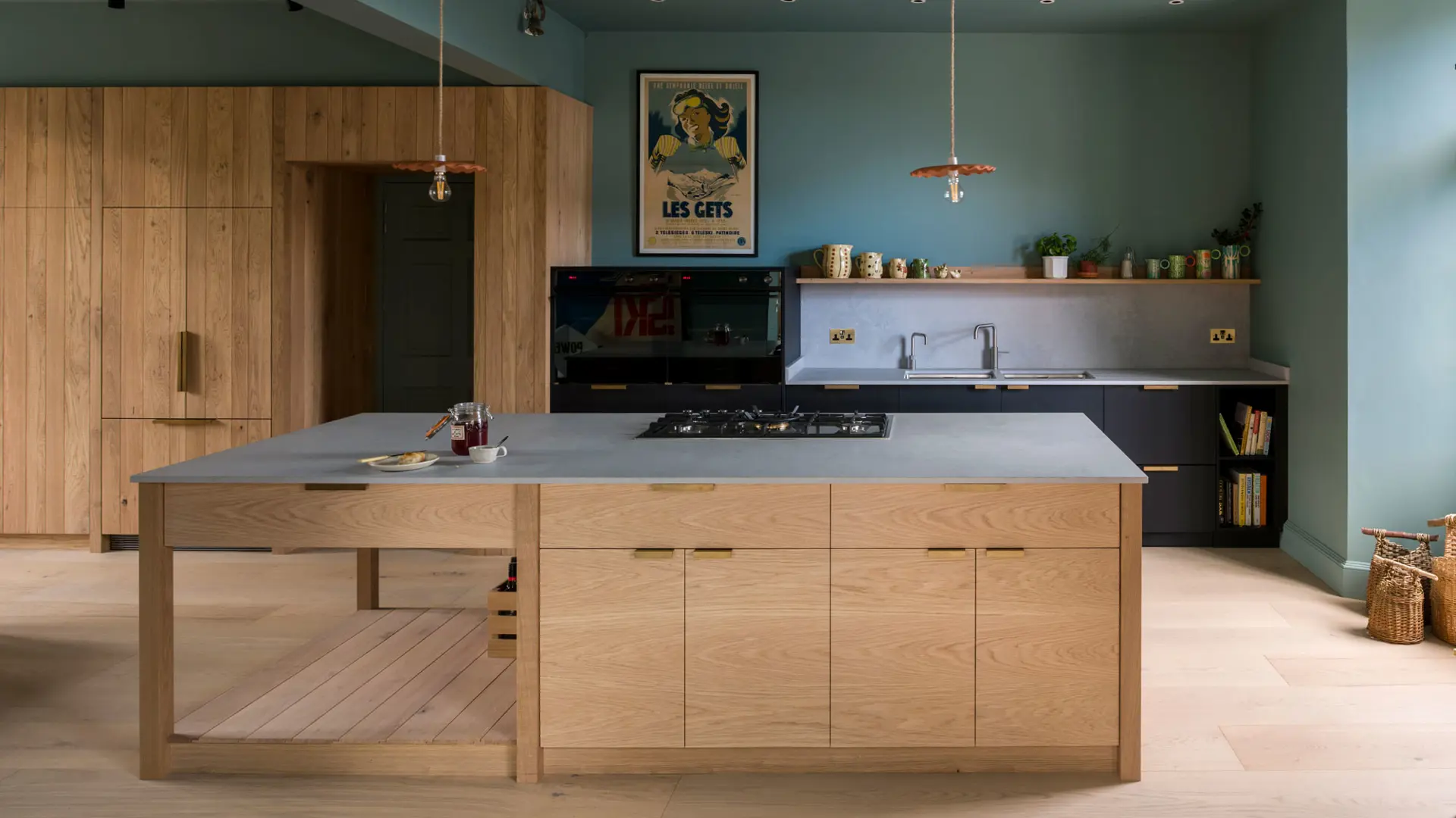 Inglis Hall kitchen, East Sussex