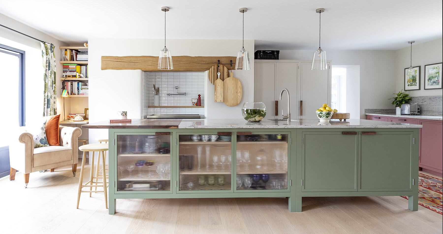 Lowe and Bespoke kitchen, Devon